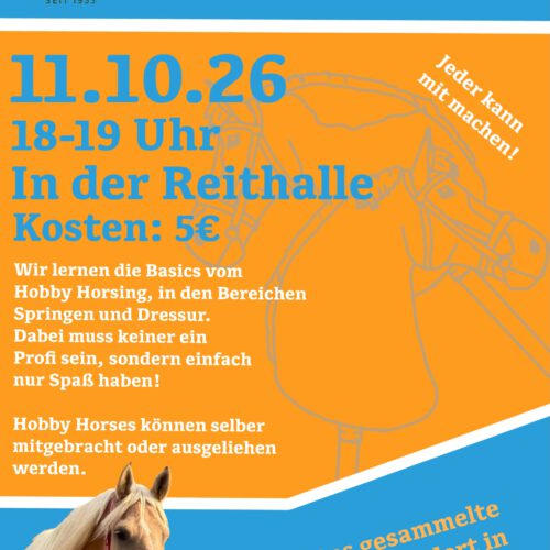 Hobby Horsing für alle – Spaß haben & Monti unterstützen!
