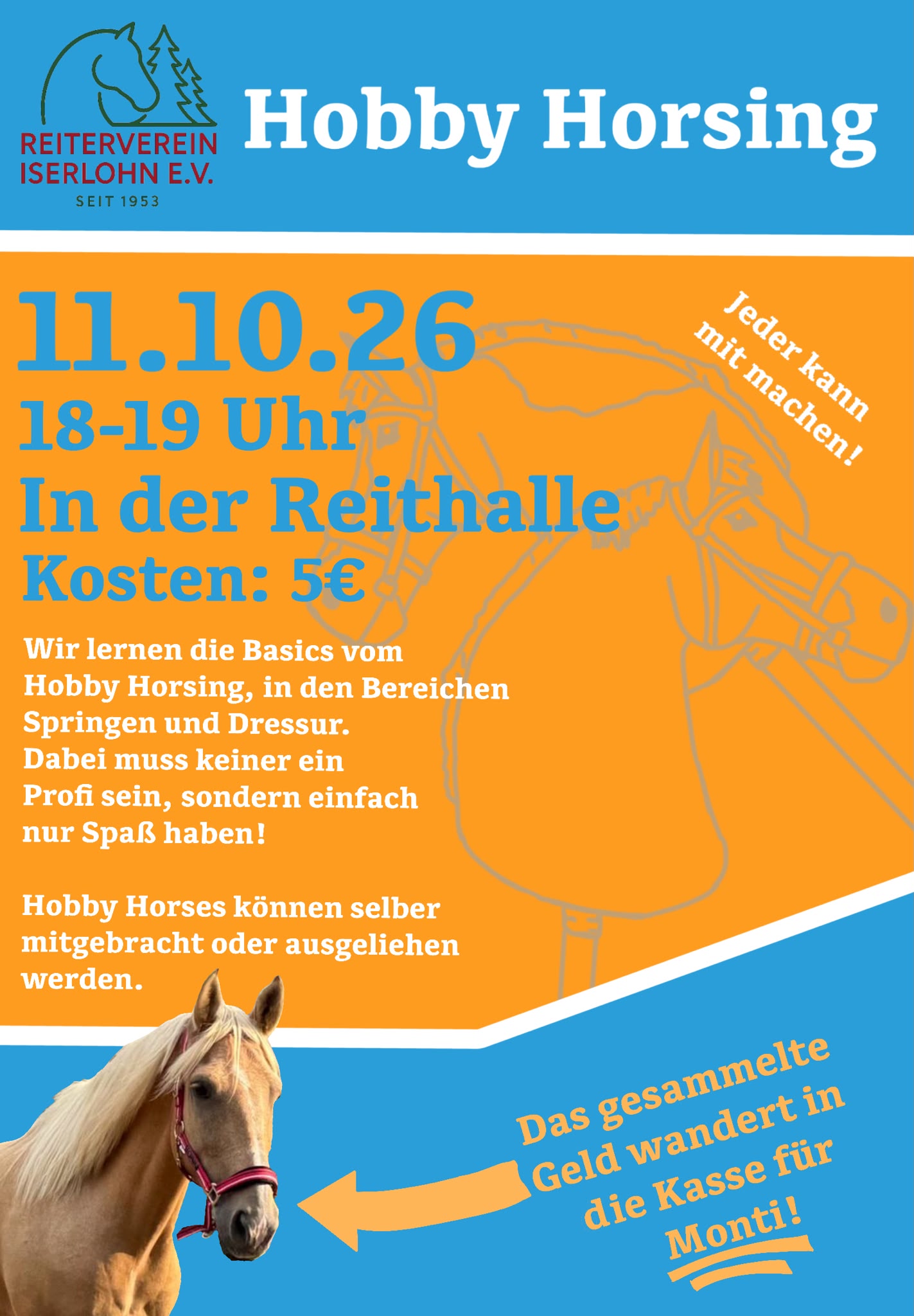 Hobby Horsing für alle – Spaß haben & Monti unterstützen!